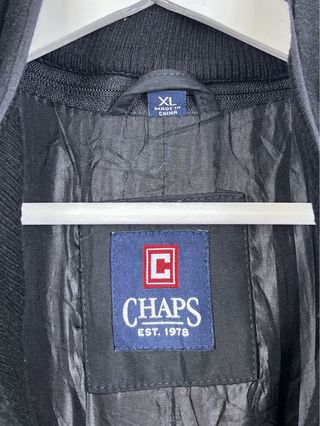 Chaqueta Chaps Parka Retro USA College Oversize