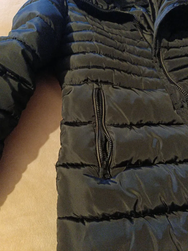 Giacchetta imbottita nera