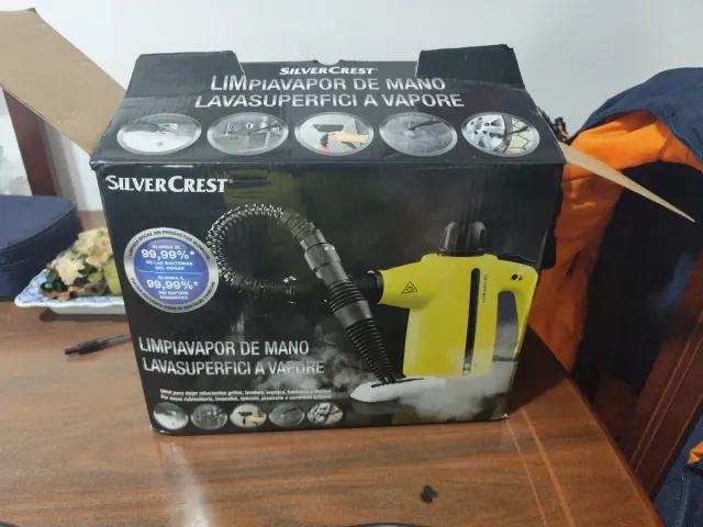 Vaporeta Silvercrest Limpia Superficies