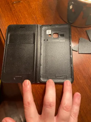 Cover Batteria Samsung Galaxy J1 Nero