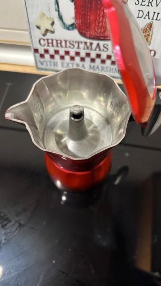 Cafetera Italiana Roja