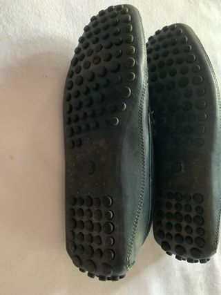 Zapatos Mocasines Piel Azul Dustin