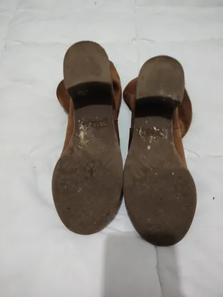 Botines marrones de ante