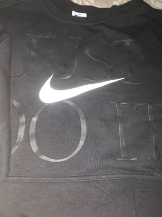 Felpa Nike Nera Just Do It