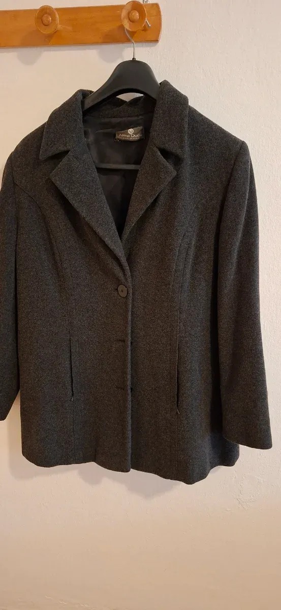 Alma Ducal Chaquetón Gris Oscuro