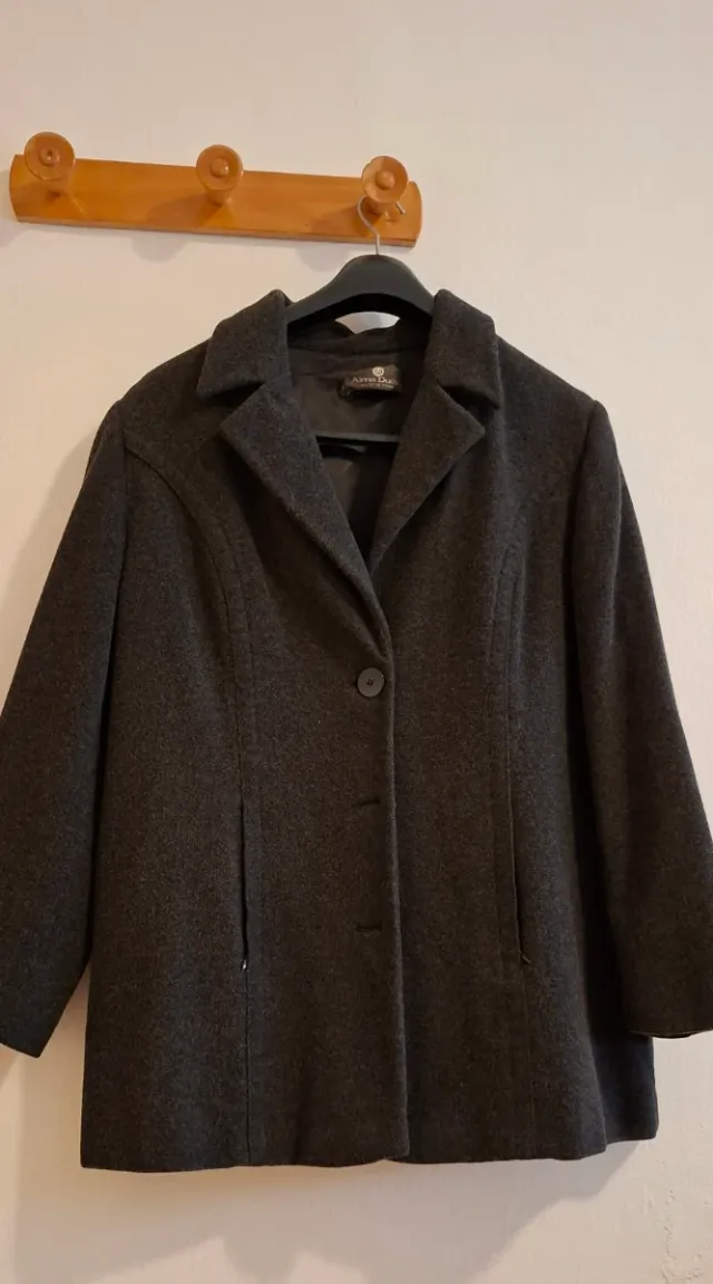 Alma Ducal Chaquetón Gris Oscuro