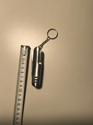 Navaja Llavero Multiusos Plata