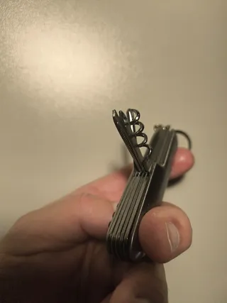 Navaja Llavero Multiusos Plata