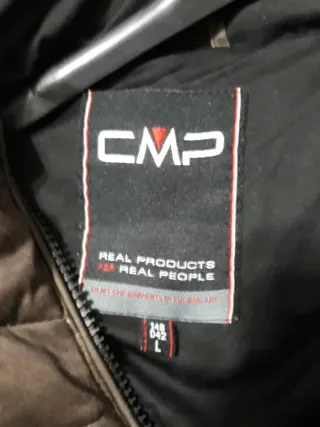 Abrigo CMP Marrón con Capucha