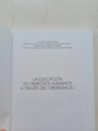 La educación en derechos humanos a través del c...