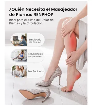 Presoterapia y relajación muscular Renpho