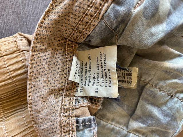 Pantalón cargo niño BIB beige