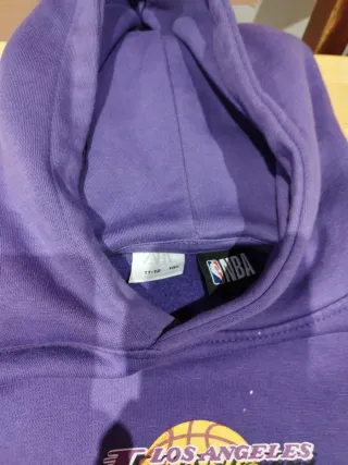 Sudadera Lakers Niñ@s Morada.Tall 11-12