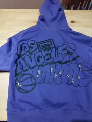 Sudadera Lakers Niñ@s Morada.Tall 11-12