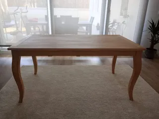 Mesa comedor extensible madera 160-200cm