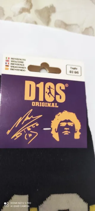 Calzini D10S Uomo taglia 41/46