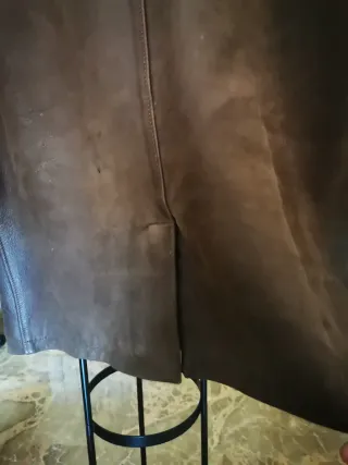 Chaquetón de piel Caramelo marrón