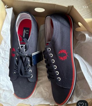 Zapatillas Fred Perry Azul/Rojo