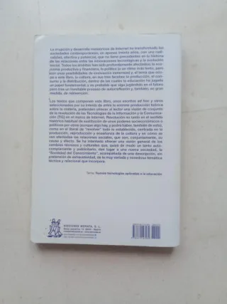 Sociedad del Conocimiento, Tecnología y Educación