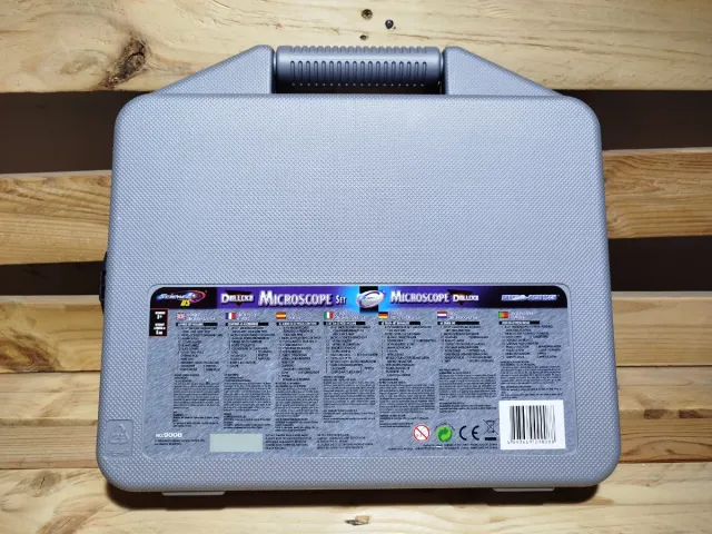 Set Microscopio Deluxe Die-Cast 62 Piezas