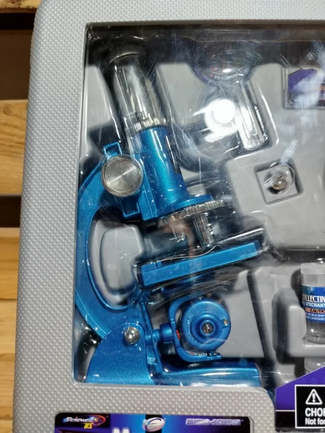 Set Microscopio Deluxe Die-Cast 62 Piezas