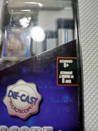 Set Microscopio Deluxe Die-Cast 62 Piezas