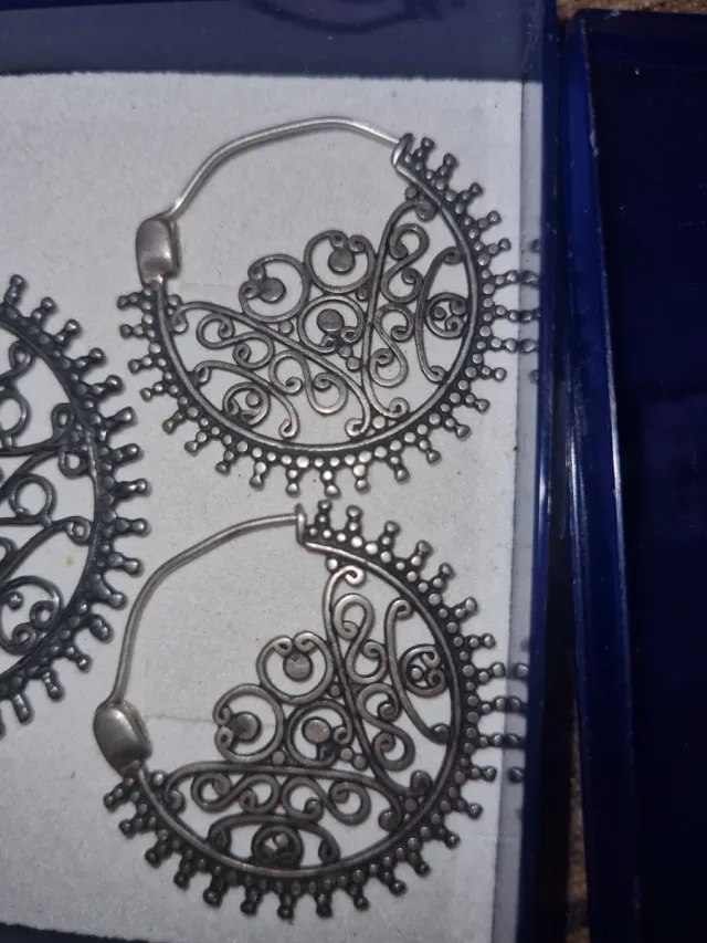 Colgante y Pendientes Plata Esterlina