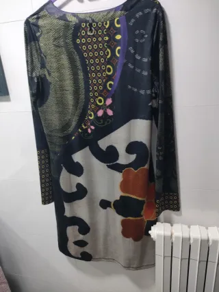 Vestido SOGGO estampado talla M poliéster
