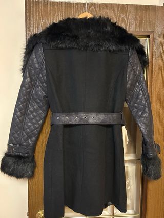 Abrigo Morgan Negro Mujer