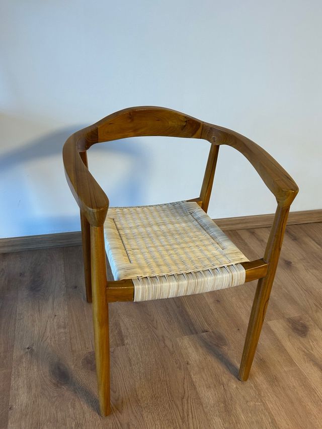 2 Sillas Sklum Madera Natural