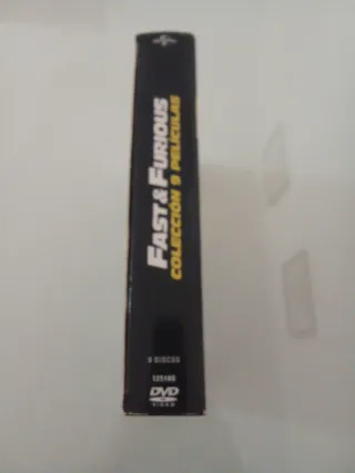 Colección Fast & Furious 9 Películas DVD
