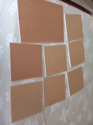 Quadretti fatti a mano mezzo punto