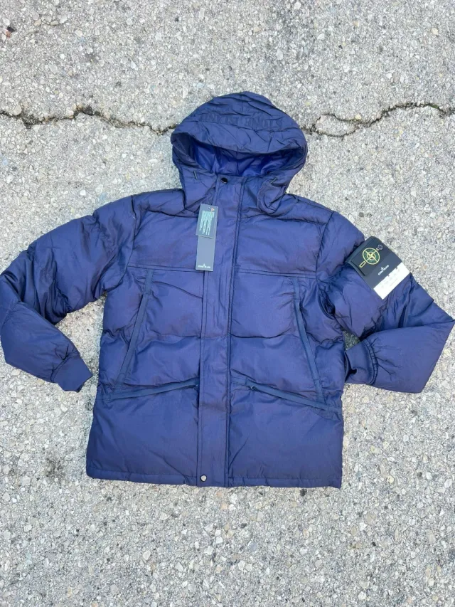 Abrigo Stone Island Azul