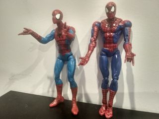Set 2 Spider-Man snodabili Marvel Toy Biz
