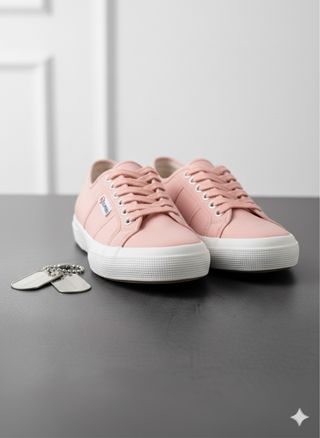 Scarpe Superga rosa salmone