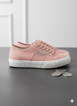 Scarpe Superga rosa salmone
