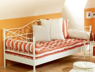 Cama individual metálica 90x190