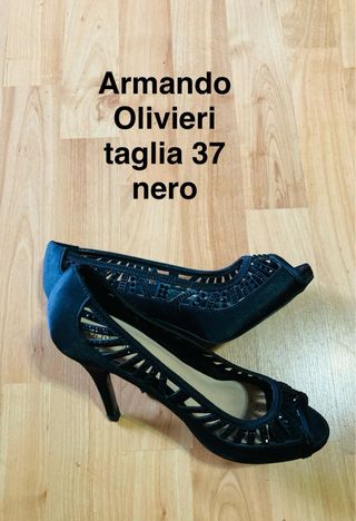 Scarpe Armando Olivieri tg 37 nere
