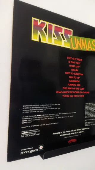 Kiss - Unmasked (Vinilo)