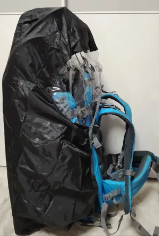 Zaino Ferrino Wombat + Tettuccio parasole + Parapi