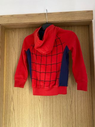Sudadera Spiderman Niño Talla 128 cm