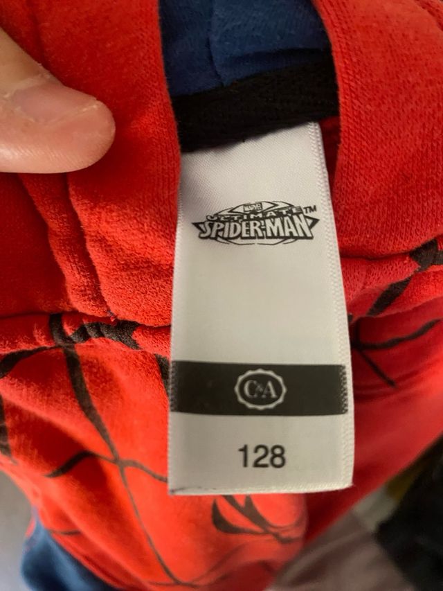Sudadera Spiderman Niño Talla 128 cm