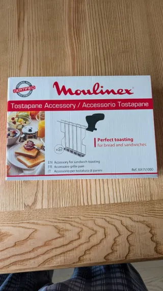 Accessorio Tostapane Moulinex per toast e panini