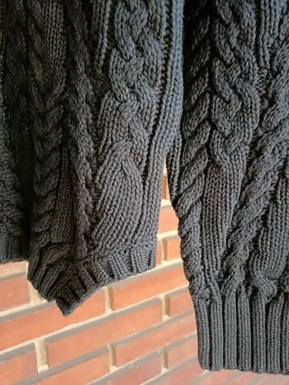 Jersey Tintoretto Negro Talla L