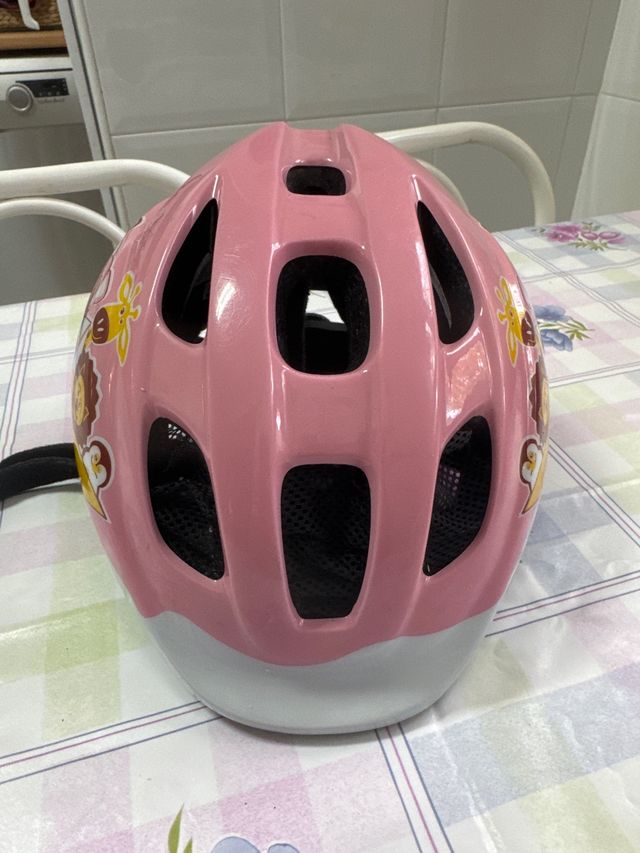 Casco Bicicleta Infantil Rosa