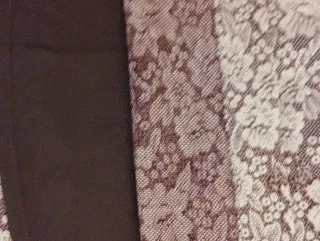 Falda diseño de encaje floreal talla 46