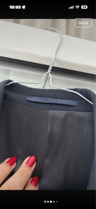 Traje chaqueta azul marino