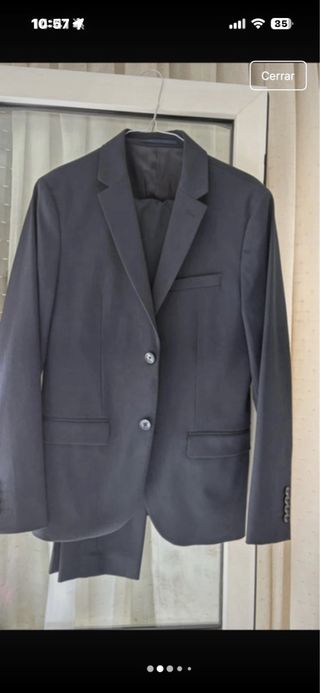 Traje chaqueta azul marino