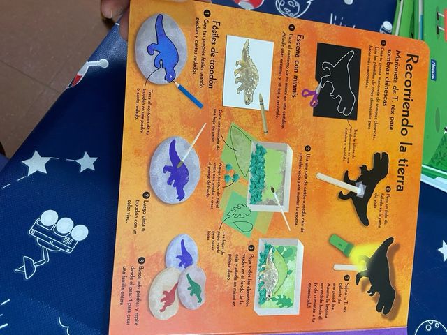 Dibuja y crea con las plantillas Dinosaurios: ¡...