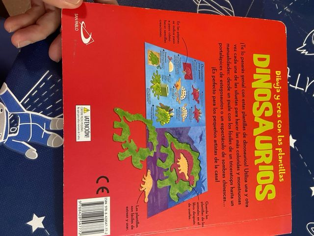 Dibuja y crea con las plantillas Dinosaurios: ¡...